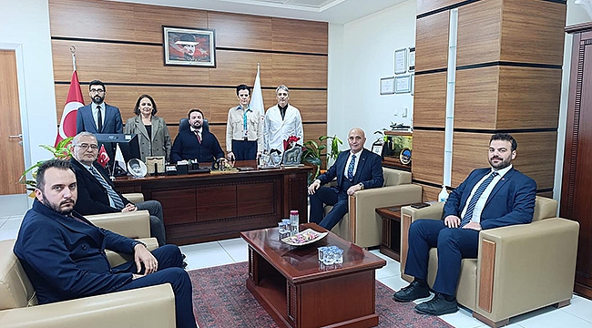 BİGA DEVLET HASTANESİ'NE HAYIRLI OLSUN ZİYARETİ