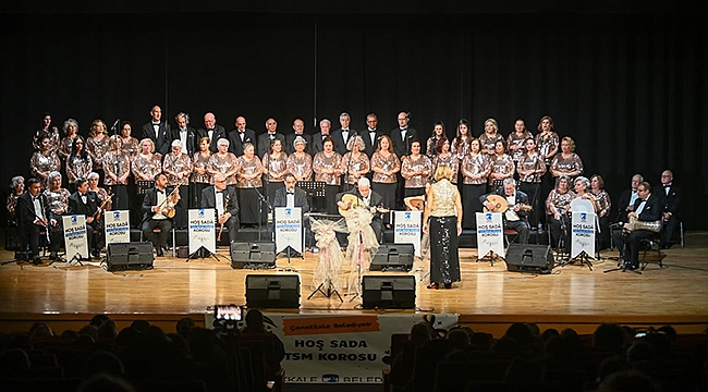 ÇANAKKALE BELEDİYESİ HOŞ SADA TSM KOROSU'NDAN "YENİ YILA MERHABA" KONSERİ