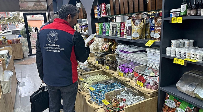 ÇANAKKALE'DE GIDA DENETİMLERİ ARTIRILDI