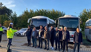 ÇANAKKALE'DE OKUL SERVİS ARAÇLARINA YÖNELİK SIKI DENETİM