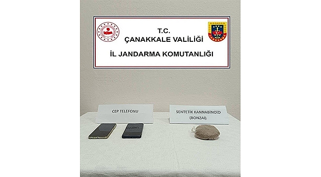 ÇANAKKALE'DE UYUŞTURUCU OPERASYONLARI: 1 TUTUKLAMA