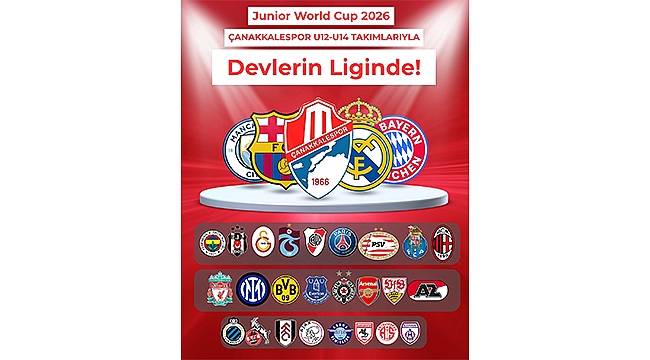 ÇANAKKALESPOR U12–U14 TAKIMLARIYLA DEVLER LİGİNDE!