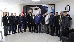 CHP EZİNE İLÇE TEŞKİLATINDAN KEPEZ BELEDİYESİ'NE ZİYARET