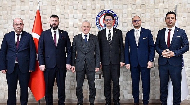 ÇOMÜ İLE İMEAK ARASINDA İŞ BİRLİĞİ PROTOKOLÜ İMZALANDI