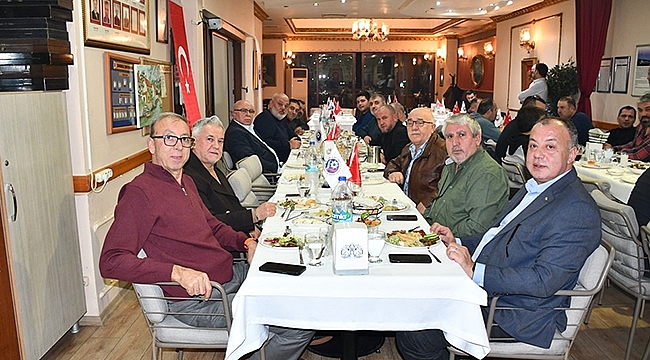 ÇTSO 21 NO'LU MESLEK GRUBU ÜYELERİ BİR ARAYA GELDİ