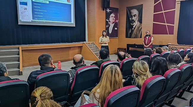 ERASMUS BİLGİLENDİRME TOPLANTILARI BAYRAMİÇ'TE SÜRDÜ