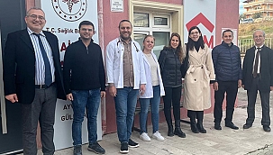 GÜLPINAR'DAKİ SAĞLIK BİRİMLERİNE SAHA ZİYARETİ