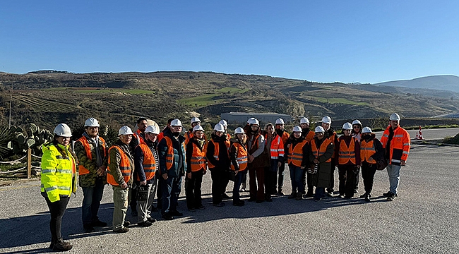 İKLİM ELÇİLERİNDEN EKAY TESİSİNE TEKNİK İNCELEME GEZİSİ