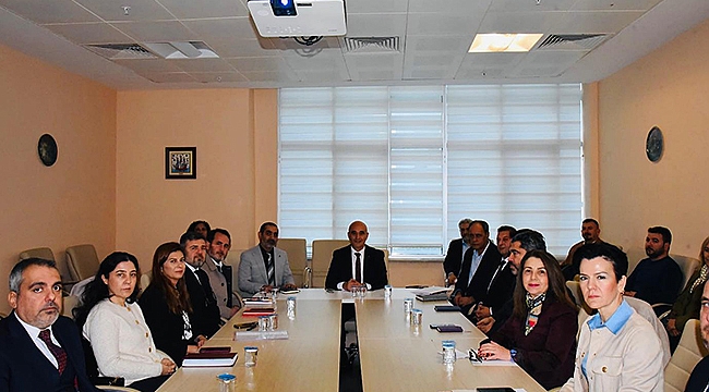 İL SAĞLIK'TA 2025 DEĞERLENDİRMESİ, 2026 HEDEFLERİ MASAYA YATIRILDI