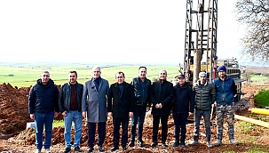 KARABİGA'NIN GELECEĞİ GÜVENCE ALTINA ALINIYOR! 7. SU KUYUSU AÇILDI