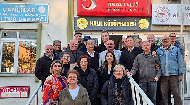KEPEZ ÇANLILAR DERNEĞİ'NDE İŞ BİRLİĞİ GÖRÜŞMESİ