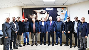 ŞOFÖRLER ODASI'NDAN KEPEZ BELEDİYESİ'NE ZİYARET