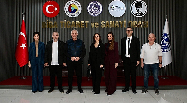 TÜRK TİCARET BANKASI'NDAN BİGA TSO'YA ZİYARET