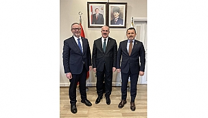 VALİ TORAMAN'DAN YAZMA ESERLER KURUMU'NA NEZAKET ZİYARETİ