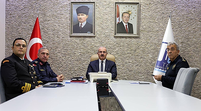 VALİ TORAMAN YENİ YIL TEDBİRLERİ TOPLANTISINA KATILDI