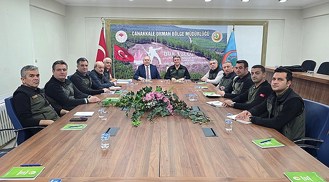 2026 YILI AMENAJMAN PLANLARI ÇANAKKALE'DE MASAYA YATIRILDI