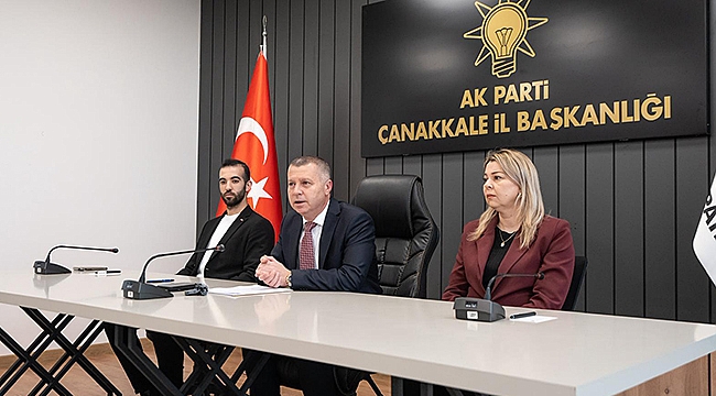 AK PARTİ'NİN ÜYE SAYISI 11,5 MİLYONU AŞTI: ÇANAKKALE'DE 66 BİN ÜYE