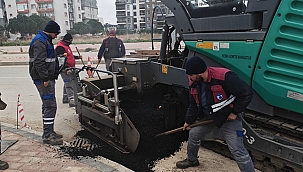 BARIŞ MAHALLESİ'NDE ÜSTYAPI ÇALIŞMALARI DEVAM EDİYOR