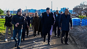 BAŞKAN ERKEK'TEN TEKNİK İNCELEME GEZİSİ