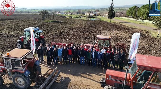 BİGA GÖKTEPE'DE MERA ISLAHI ÇALIŞMALARI BAŞLADI