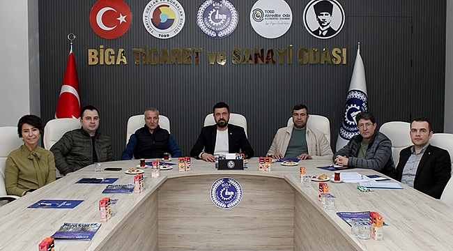 BİGA TSO 4 NO'LU MESLEK KOMİTESİ OLAĞAN TOPLANTISINI GERÇEKLEŞTİRDİ