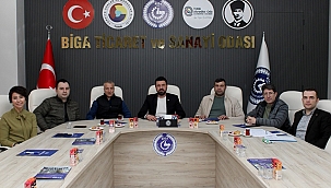 BİGA TSO 4 NO'LU MESLEK KOMİTESİ OLAĞAN TOPLANTISINI GERÇEKLEŞTİRDİ