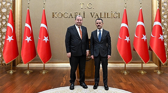 BİGA TSO BAŞKANI ŞADAN DOĞAN'DAN VALİ İLHAMİ AKTAŞ'A ZİYARET