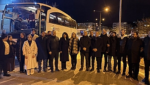 ÇANAKKALE'DEN GAZZE YÜRÜYÜŞÜNE DESTEK