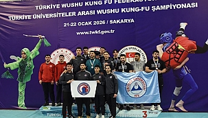 ÇANAKKALE ONSEKİZ MART ÜNİVERSİTESİ WUSHU'DA TÜRKİYE ŞAMPİYONU OLDU