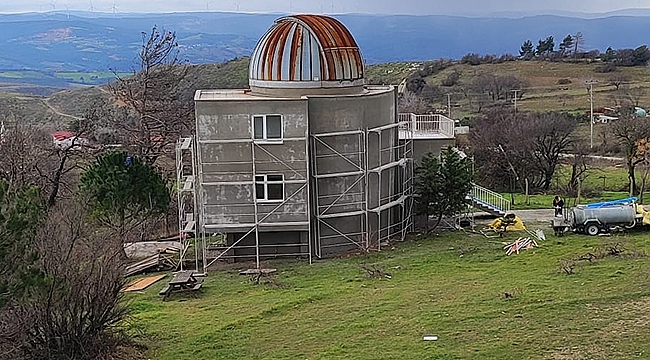 ÇOMÜ ULUPINAR GÖZLEMEVİ'NE STRATEJİ VE BÜTÇE BAŞKANLIĞI DESTEĞİ