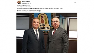 "İKİ ARSLAN AYNI KAREDE"