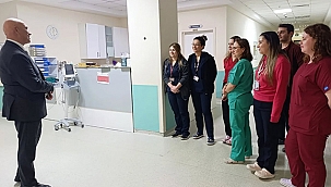 İL SAĞLIK MÜDÜRÜ GÖRGÜLÜ'DEN ACİL SERVİSE YENİ YIL ZİYARETİ