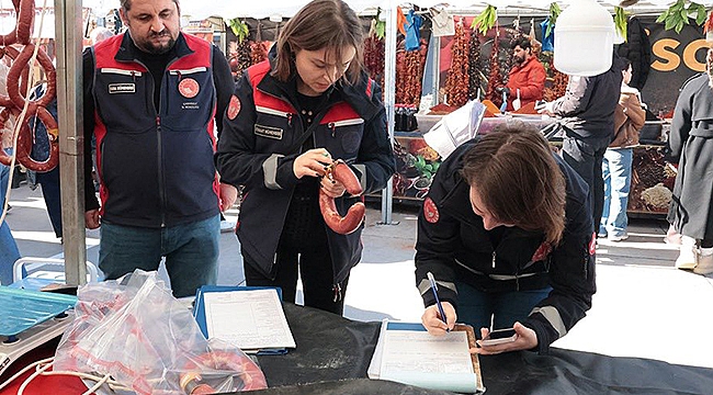 KAPSAMLI GIDA DENETİMLERİ GERÇEKLEŞTİRİLDİ