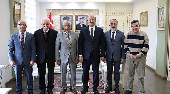 KÜTAV'DAN ÇANAKKALE VALİSİ TORAMAN'A ZİYARET