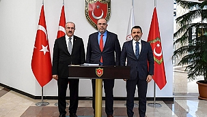 MİLLİ SAVUNMA ÜNİVERSİTESİ REKTÖRÜ AFYONCU'YA ZİYARET