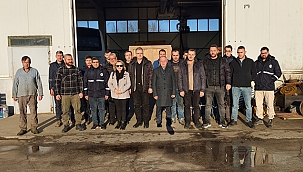 ORGANİZE SANAYİ'DE EMEK BULUŞMASI: İYİ PARTİ İŞÇİLERLE BİR ARADA