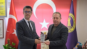 REKTÖR ERENOĞLU'NDAN ESNAF VE SANATKÂRLAR BİRLİĞİ'NE ZİYARET