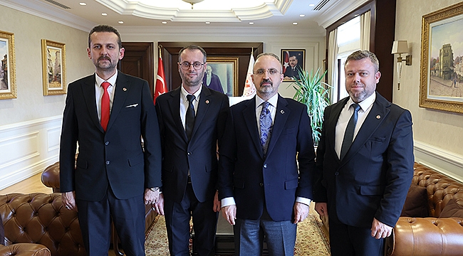 YENİ BAŞKANLARDAN TURAN'A ZİYARET