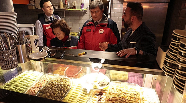 YILIN SON SAATLERİNDE GIDA DENETİMİ