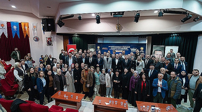 AK PARTİ ÇANAKKALE'DE MAHALLE BAŞKANLARI TOPLANTISI GERÇEKLEŞTİRİLDİ