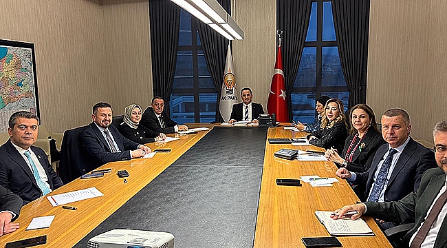 AK PARTİ ÇANAKKALE İL BAŞKANI KUZU, BATI MARMARA BÖLGE TOPLANTISINA KATILDI