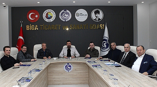 BİGA TSO 4 NO'LU MESLEK KOMİTESİ TOPLANDI