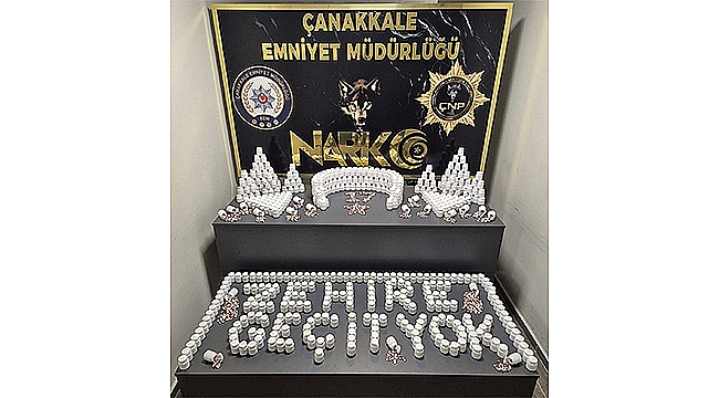 ÇANAKKALE'DE YASAKLI MADDE OPERASYONU: 2 KİŞİ TUTUKLANDI