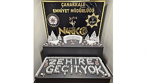 ÇANAKKALE'DE YASAKLI MADDE OPERASYONU: 2 KİŞİ TUTUKLANDI