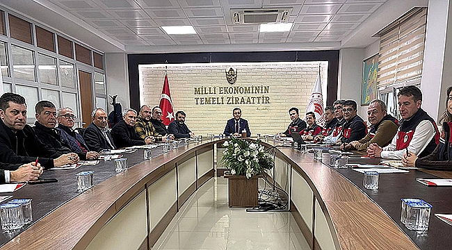 ÇANAKKALE'DE ZİRAAT ODALARIYLA 2025 DEĞERLENDİRME TOPLANTISI GERÇEKLEŞTİRİLDİ