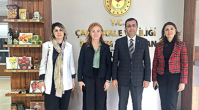  ÇANAKKALE İL TARIM VE ORMAN MÜDÜRLÜĞÜ'NE FAO HEYETİNDEN ZİYARET