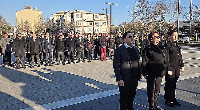 ÇTSO 37. VERGİ HAFTASI KAPSAMINDA DÜZENLENEN ÇELENK TÖRENİNE KATILDI