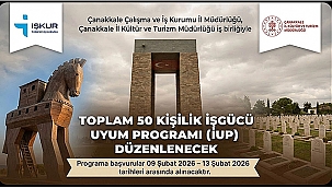 KÜLTÜR VE TURİZM İÇİN 50 KİŞİLİK İUP BAŞLIYOR