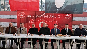 BİGA'DA ROMAN VATANDAŞLARLA İFTAR BULUŞMASI