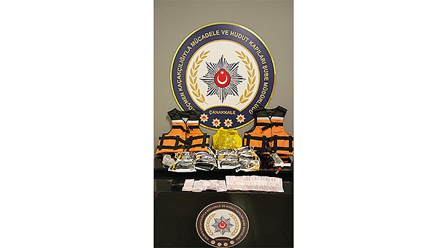 ÇANAKKALE'DE GÖÇMEN KAÇAKÇILIĞI OPERASYONU: 4 ŞÜPHELİ TUTUKLANDI